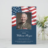 Patriottisch Herdenkingsdienst Programma (Staand voorkant)