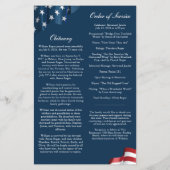 Patriottisch Herdenkingsdienst Programma (Achterkant)