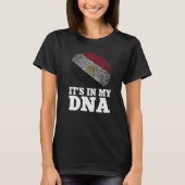 Patriottisch, het staat in mijn DNA-vingerafdruk E T-shirt (Voorkant)