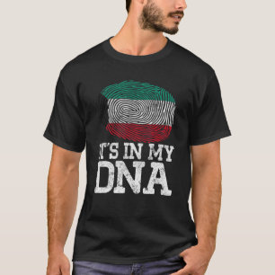  patriottisch. Het zit in mijn DNA Koeweit vlaggen T-shirt