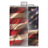 Patriottisch Heupfles (Achterkant)