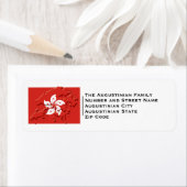 Patriottisch | HONG KONG FLAG Etiket (Insitu)