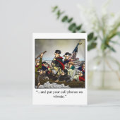 Patriottisch Humoristisch Briefkaart (Staand voorkant)