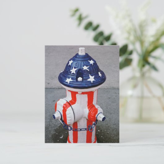 Patriottisch hydraat briefkaart (Staand voorkant)