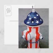 Patriottisch hydraat briefkaart (Voorkant / Achterkant)