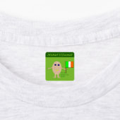 Patriottisch Iers Ei Labels (Aangebracht)