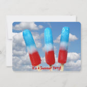 Patriottisch ijsfeest kaart (Voorkant)