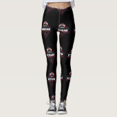 Patriottisch ik hou van mijn veteranenleger leggings (Voorkant)