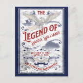 Patriottisch in het liefhebben van geheugenveteraa briefkaart (Voorkant)