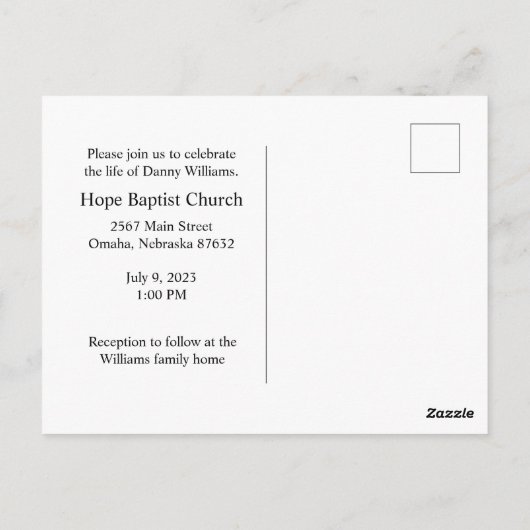 Patriottisch In Liefdevolle Herinnering Veteranen  Briefkaart (Achterkant)