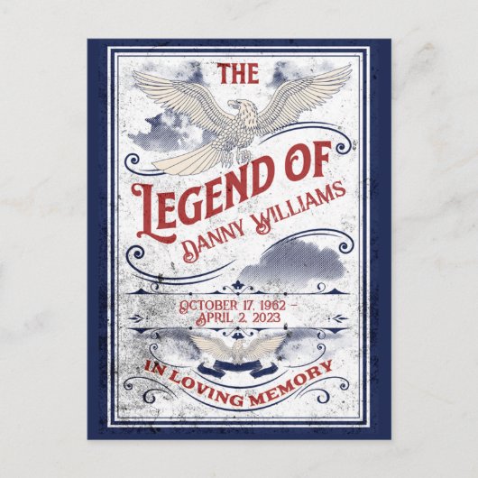 Patriottisch In Liefdevolle Herinnering Veteranen  Briefkaart (Voorkant)