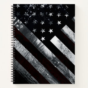 Patriottisch industrieel Amerikaans Notitieboek va