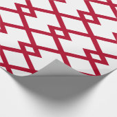 Patriottisch, inpakpapier met vlag van Alabama (Hoek)