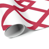 Patriottisch, inpakpapier met vlag van Alabama (Rol Hoek)