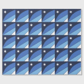 Patriottisch inpakpapier met vlag van Colombia (Vlak)