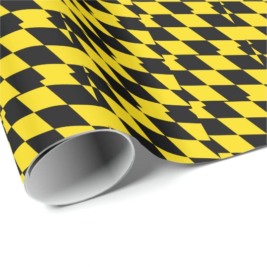 Patriottisch inpakpapier met vlag van München (Rol Hoek)