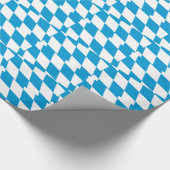 Patriottisch inpakpapier Vlag van Beieren (Hoek)