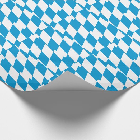 Patriottisch inpakpapier Vlag van Beieren (Hoek)