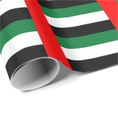 Patriottisch inpakpapier Vlag van de VAE (Rol Hoek)