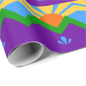 Patriottisch inpakpapier, Vlag van Manitou Springs Cadeaupapier (Rol Hoek)