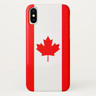 Patriottisch Iphone X-Hoesje met vlag van Canada Case-Mate iPhone Case