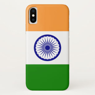 Patriottisch Iphone X-Hoesje met vlag van India Case-Mate iPhone Case