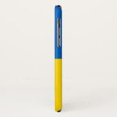 Patriottisch Iphone X-Hoesje met vlag van Oekraïne Case-Mate iPhone Case (Achterkant/links)