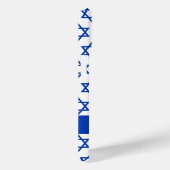 Patriottisch Israel hoesje, blauwe David Star / Is Case-Mate iPhone Case (Achterkant / Rechts)