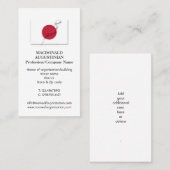 patriottisch | JAPANSE VLAG | Foto Visitekaartje (Voorkant / Achterkant)