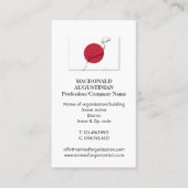 patriottisch | JAPANSE VLAG | Foto Visitekaartje (Voorkant)