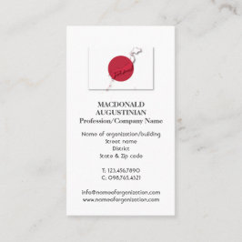 patriottisch | JAPANSE VLAG | Foto Visitekaartje