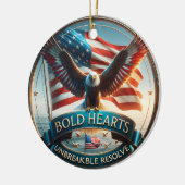 Patriottisch Keepsake-Ornament Keramisch Ornament (Links)