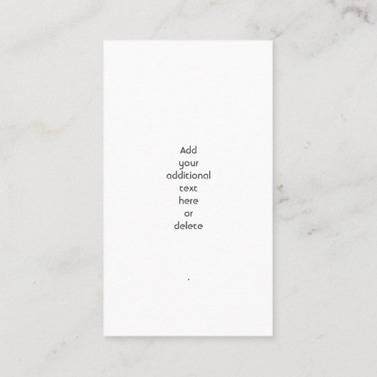 Patriottisch | KENIA FLAG | Foto-Visitekaartje Visitekaartje (Achterkant)