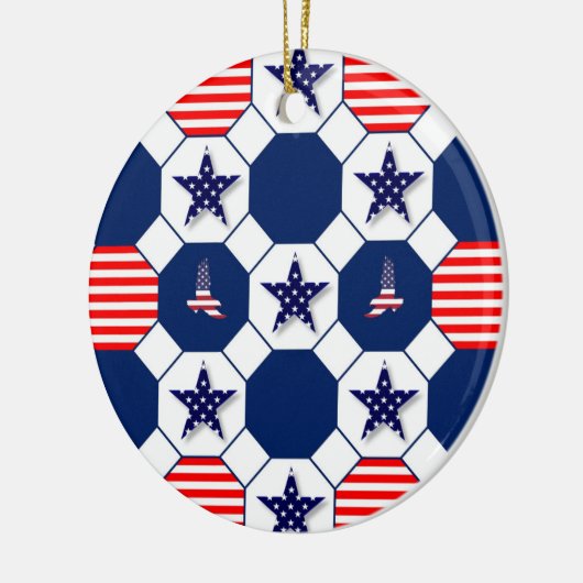Patriottisch Keramisch Ornament (Links)