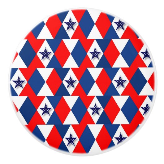 Patriottisch Keramische Knop (Voorkant)