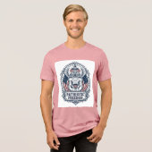 Patriottisch Kerk Kamp Vector Grafische T-shirt (Voorkant volledig)