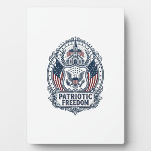 Patriottisch Kerk Kamp Vector Grafische T-shirt Fotoplaat