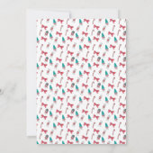 Patriottisch kerstfeest op maat kaart (Achterkant)