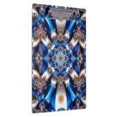 Patriottisch Klembord met Argentijnse kleuren (Rechts)