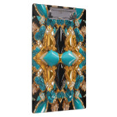 Patriottisch Klembord met Bahama's Kleuren (Rechts)