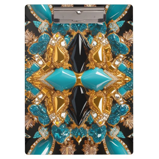 Patriottisch Klembord met Bahama's Kleuren (Voorkant)