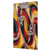 Patriottisch Klembord met Belgische kleuren (Links)