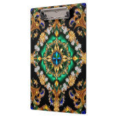 Patriottisch Klembord met Braziliaanse kleuren (Links)