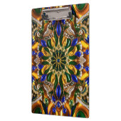 Patriottisch Klembord met Brazilië Kleuren (Links)