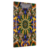 Patriottisch Klembord met Brazilië Kleuren (Rechts)