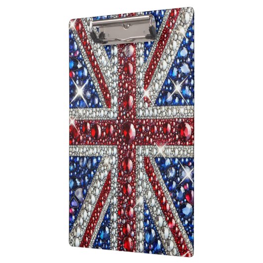 Patriottisch Klembord met Britse kleuren (Links)