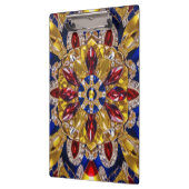 Patriottisch Klembord met Colombia Kleuren (Links)