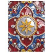 Patriottisch Klembord met Colombiaanse kleuren (Achterkant)