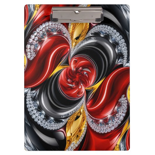 Patriottisch Klembord met Duitse kleuren (Voorkant)