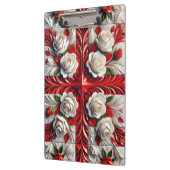 Patriottisch Klembord met Engels Rozen Design (Links)